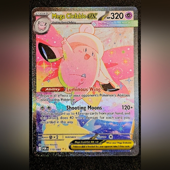 Mega Clefable ex - SIR Special Illustration Rare from Perfect Order